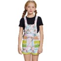 Rainbow-cake-layers Marshmallow-candy-texture Kids  Short Overalls View1