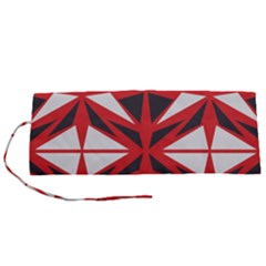 Abstract Pattern Geometric Backgrounds   Roll Up Canvas Pencil Holder (s) by Eskimos