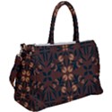 Floral folk damask pattern  Duffel Travel Bag View2