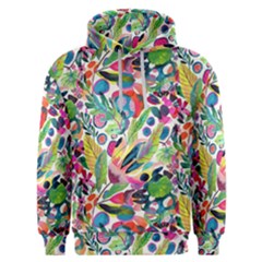 Floral Men s Overhead Hoodie by Sparkle