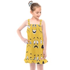 Emojis Kids  Overall Dress by Sparkle