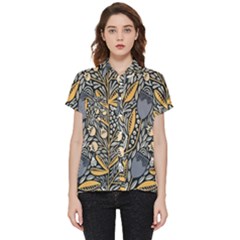 Floral Short Sleeve Pocket Shirt by Sparkle