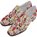 Retro Food Women Slip On Heel Loafers View2