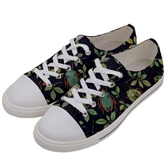 Nature With Bugs Men s Low Top Canvas Sneakers by Sparkle