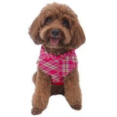 Pink Tartan-10 Dog Sweater by tartantotartanspink