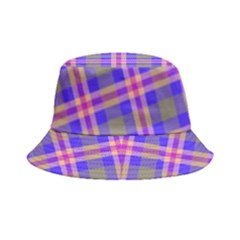 Tartan Purple Bucket Hat by tartantotartanspink