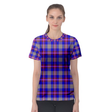 Tartan 2 Women s Sport Mesh Tee by tartantotartanspink