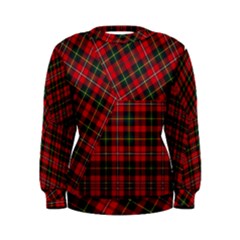 Boyd Modern Tartan Women s Sweatshirt by tartantotartansred