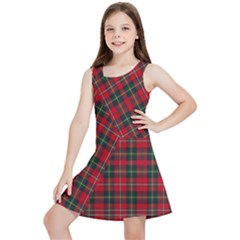 Boyd Modern Tartan Kids  Lightweight Sleeveless Dress by tartantotartansred