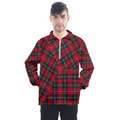 Boyd Modern Tartan Men s Half Zip Pullover by tartantotartansred