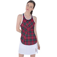 Boyd Modern Tartan Racer Back Mesh Tank Top by tartantotartansred