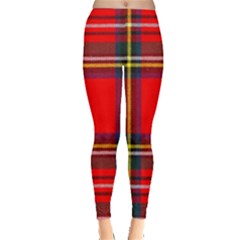 Stewart Royal Modern Heavy Weight Tartan Leggings  by tartantotartansreddesign