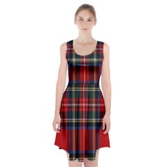 Stewart Royal Modern Tartan Racerback Midi Dress by tartantotartansreddesign