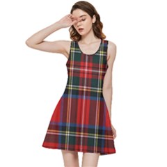 Stewart Royal Modern Tartan Inside Out Racerback Dress by tartantotartansreddesign