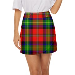 Boyd Tartan Mini Front Wrap Skirt by tartantotartansreddesign