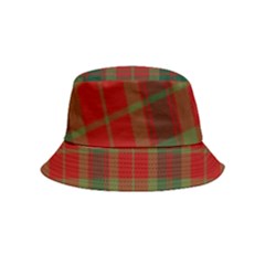 78th  Fraser Highlanders Tartan Inside Out Bucket Hat (kids) by tartantotartansreddesign