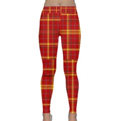 Tartan And Plaid 10 Classic Yoga Leggings by tartantotartansreddesign