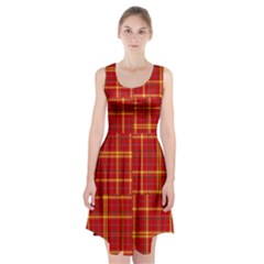 Tartan And Plaid 10 Racerback Midi Dress by tartantotartansreddesign