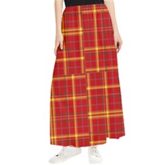 Tartan And Plaid 10 Maxi Chiffon Skirt by tartantotartansreddesign