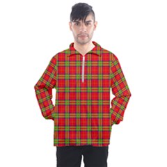 Tartan And Plaid 3 Men s Half Zip Pullover by tartantotartansreddesign