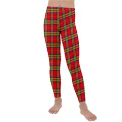 Tartan And Plaid 3 Kids  Lightweight Velour Leggings by tartantotartansreddesign