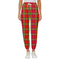 Tartan And Plaid 3 Cropped Drawstring Pants by tartantotartansreddesign