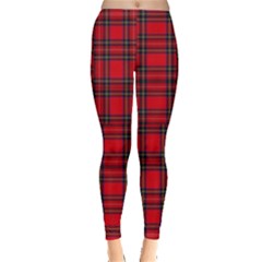 Royal Stewart Tartan Leggings  by tartantotartansreddesign