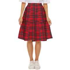 Royal Stewart Tartan Classic Short Skirt by tartantotartansreddesign