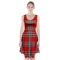 Tartan Pattern 40 Racerback Midi Dress by tartantotartansreddesign