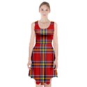 Tartan Pattern 40 Racerback Midi Dress View1