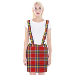 Tartan Pattern 40 Braces Suspender Skirt by tartantotartansreddesign