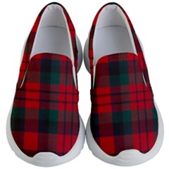 Macduff Modern Tartan Kids Lightweight Slip Ons by tartantotartansreddesign2