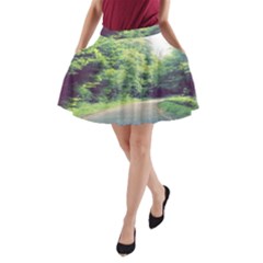 Photo Vue Sur Forêt  A-line Pocket Skirt by kcreatif