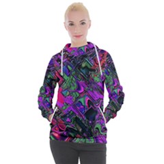 Neon Aquarium Women s Hooded Pullover by MRNStudios