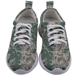 Seaweed Mandala Kids Athletic Shoes by MRNStudios