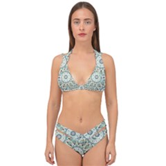 Mandala  Double Strap Halter Bikini Set by zappwaits