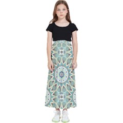 Mandala  Kids  Flared Maxi Skirt by zappwaits