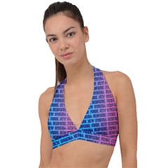 New Cyberia Response Force Halter Plunge Bikini Top by WetdryvacsLair