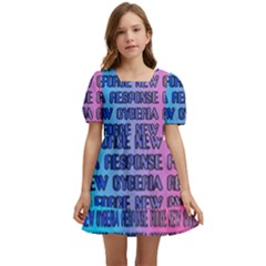 New Cyberia Response Force Kids  Short Sleeve Dolly Dress by WetdryvacsLair