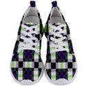 Agender Flag Plaid With Difference Men s Lightweight Sports Shoes View1