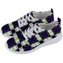 Agender Flag Plaid With Difference Men s Lightweight Sports Shoes View2