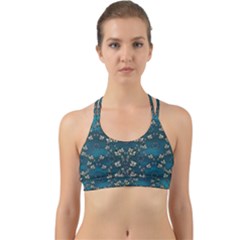 Waterlilies In The Calm Lake Of Beauty And Herbs Back Web Sports Bra by pepitasart