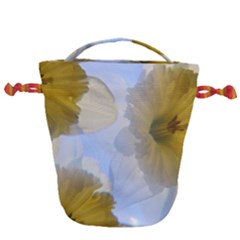 Triple Vision Drawstring Bucket Bag by thedaffodilstore