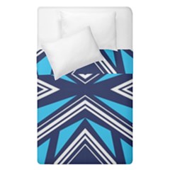 Abstract Pattern Geometric Backgrounds  Duvet Cover Double Side (single Size) by Eskimos