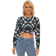 Abstract Pattern Geometric Backgrounds Lightweight Long Sleeve Sweatshirt by Eskimos