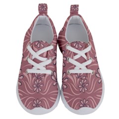 Folk Flowers Print Floral Pattern Ethnic Art Running Shoes by Eskimos