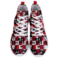 Emo Scene Graffiti Men s Lightweight High Top Sneakers by ArtistRoseanneJones