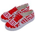 Punk Union Jack Kids  Canvas Slip Ons View2