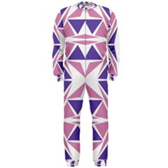 Abstract Pattern Geometric Backgrounds  Onepiece Jumpsuit (men) by Eskimos