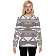 Abstract Pattern Geometric Backgrounds  Hidden Pocket Sweatshirt by Eskimos